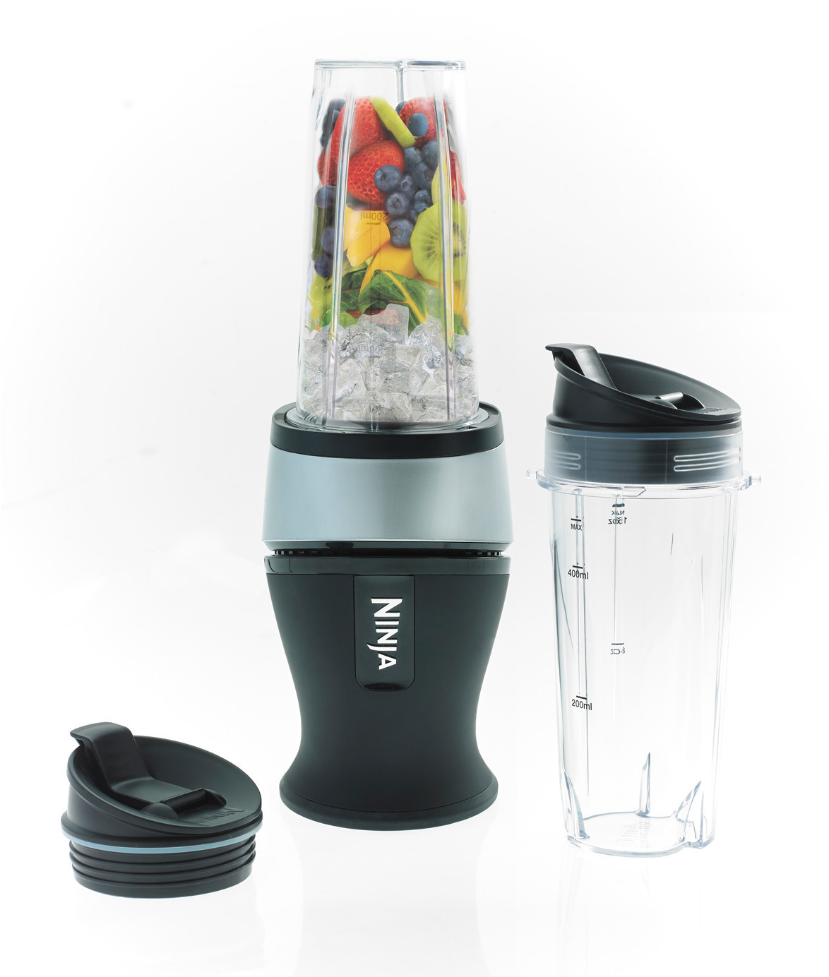 اسموتی‌ ساز نینجا آمریکا مدل Ninja QB3001UKMR - موتور قدرتمند ۷۰۰ وات  همراه دو لیوان
